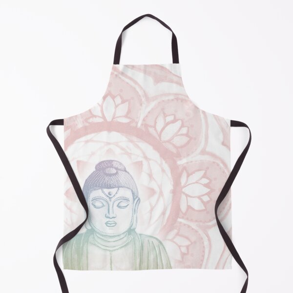 Item preview, Buddha Padma Watercolor - Snow Rainbow Sorbet Rose designed and sold by Irene Estelle.