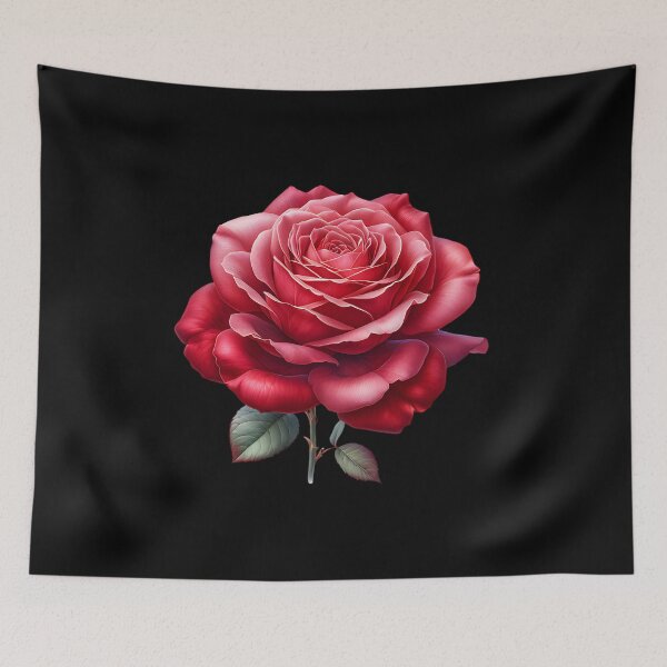 Item preview, Romantic Red Rose Bouquet – Floral Love Design designed and sold by artedigital99.