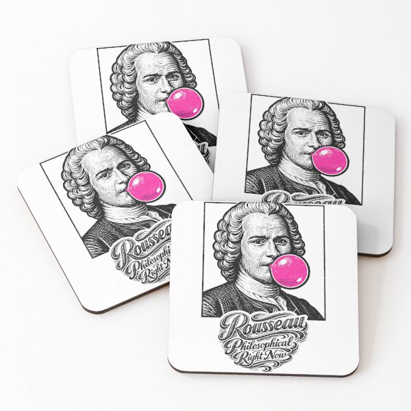Item preview, Rousseau – Philosophical Pop Twist designed and sold by ForeverPrintsOK.