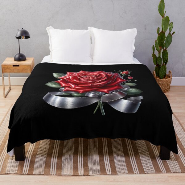 Item preview, Elegant Red Rose Flower – Botanical Illustration designed and sold by artedigital99.