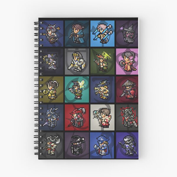 Item preview, FF14 - Pixel Jobs designed and sold by ZeWissou.