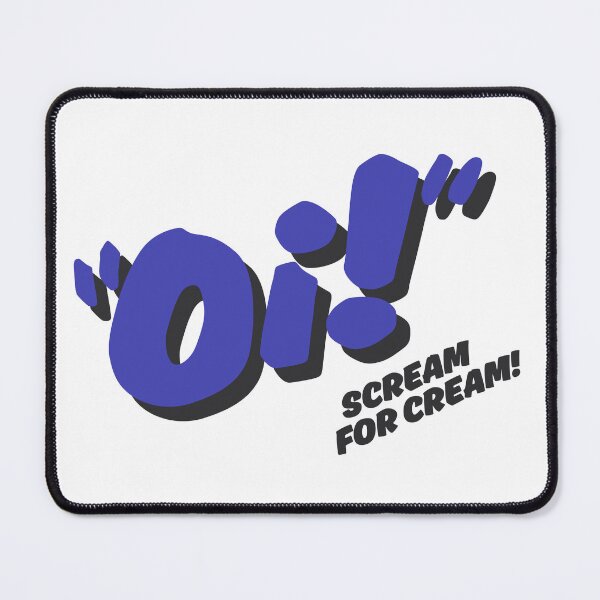 Item preview, Oi Scream For Cream – 80s UK TV Advert designed and sold by On The Cobbles.