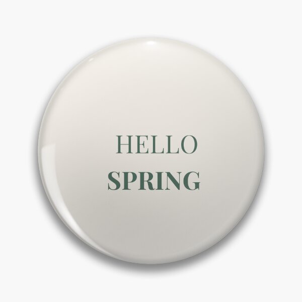 Item preview, Hello Spring – Minimal Spring Typography Design designed and sold by J-Nature-Vibes.