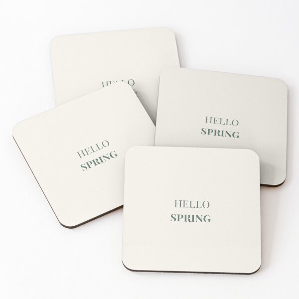 Item preview, Hello Spring – Minimal Spring Typography Design designed and sold by J-Nature-Vibes.
