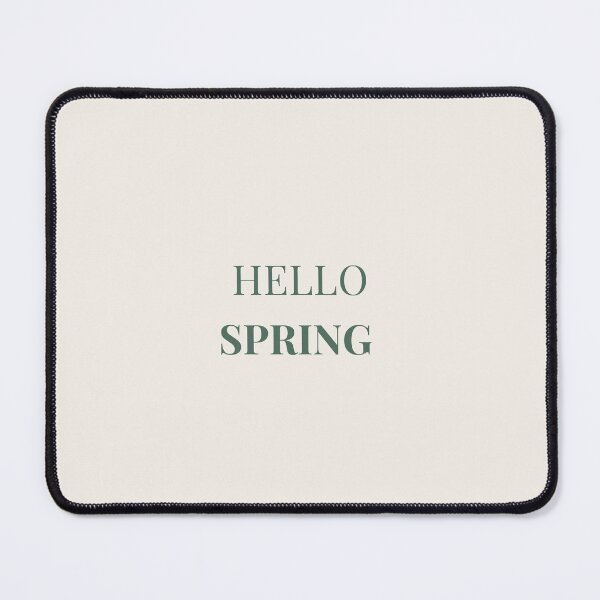 Item preview, Hello Spring – Minimal Spring Typography Design designed and sold by J-Nature-Vibes.