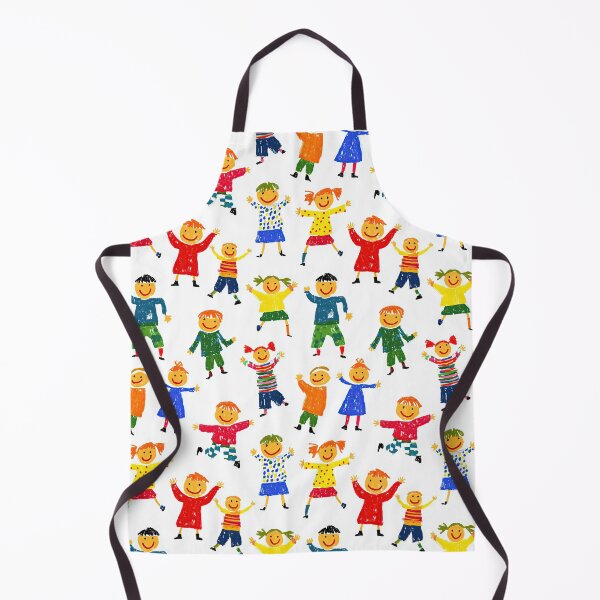 Item preview, Joyful Running Kids Hand Drawn Art designed and sold by Piotrek0001.