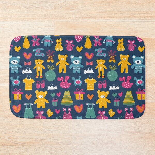 Item preview, Cute Bears and Stars on Dark Blue designed and sold by Piotrek0001.