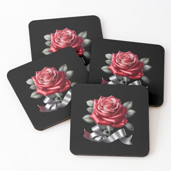 Item preview, Red Rose Floral Art – Elegant Romantic Flower Design designed and sold by artedigital99.