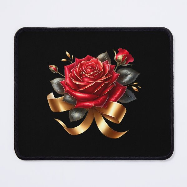 Item preview, Romantic Red Rose Illustration – Floral Botanical Art designed and sold by artedigital99.