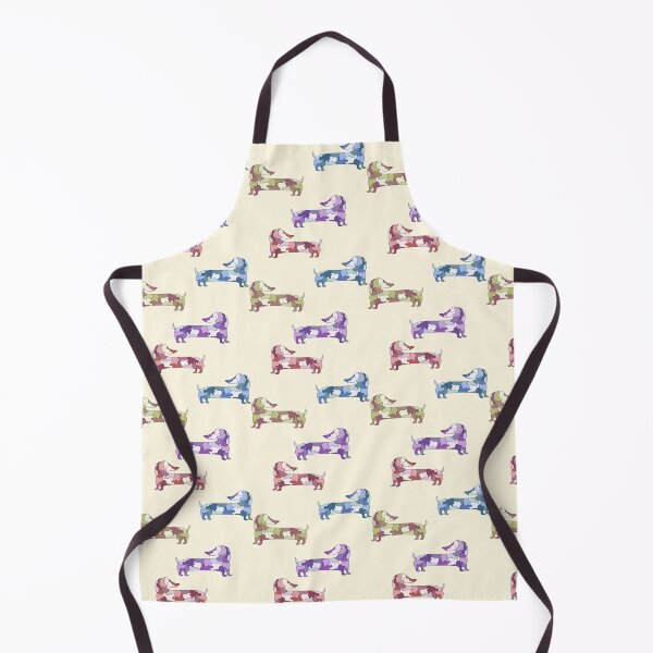 Item preview, Puzzle Dachshund Multicolor Pattern designed and sold by MotifsByMari.