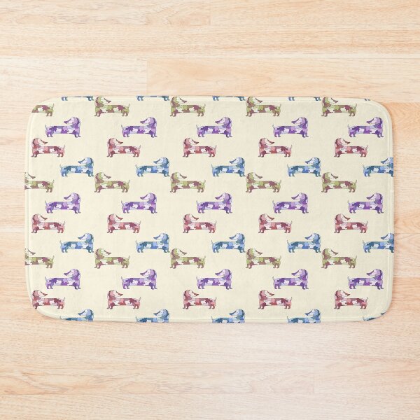 Item preview, Puzzle Dachshund Multicolor Pattern designed and sold by MotifsByMari.