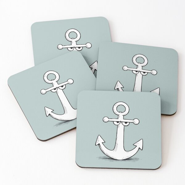 Item preview, Annoyed anchor, maritime, North German designed and sold by FrechZeug.