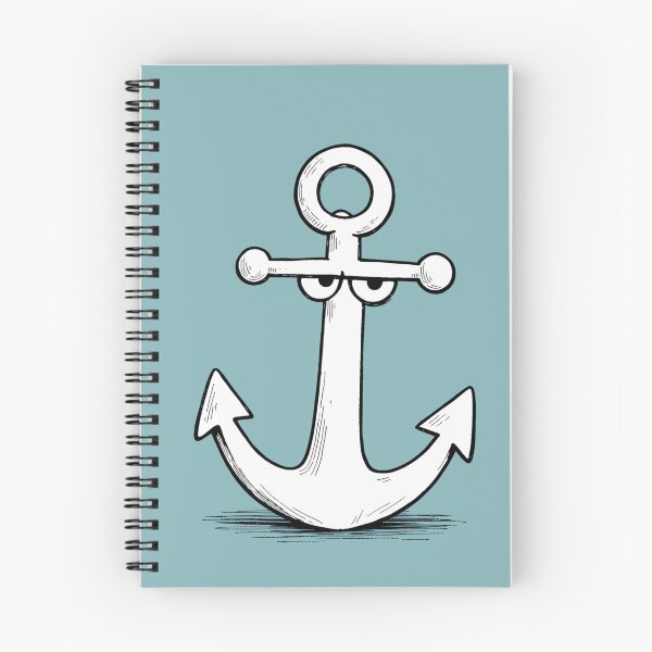 Item preview, Annoyed anchor, maritime, North German designed and sold by FrechZeug.