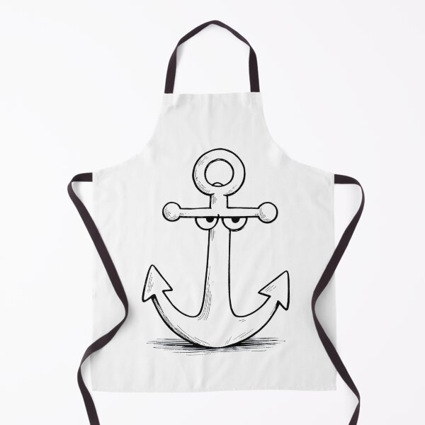 Item preview, Annoyed anchor, maritime, North German designed and sold by FrechZeug.