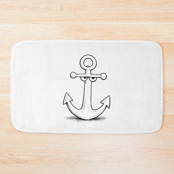 Item preview, Annoyed anchor, maritime, North German designed and sold by FrechZeug.