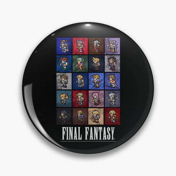 Item preview, Final Fantasy - Sprite Characters designed and sold by ZeWissou.