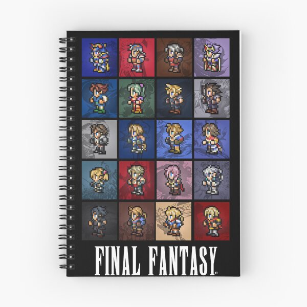 Item preview, Final Fantasy - Sprite Characters designed and sold by ZeWissou.