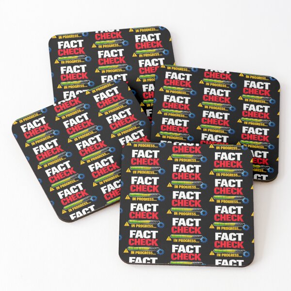 Item preview, Fact Check In Progress Funny Sarcastic Humor Design designed and sold by TeeTimeTreasure.