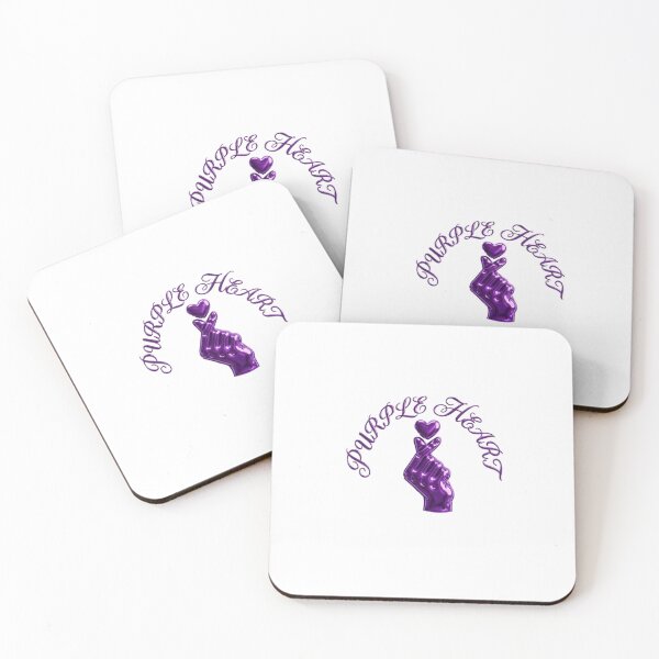 Item preview, Metallic Purple Finger Heart K-Pop Aesthetic designed and sold by RakyLaky.