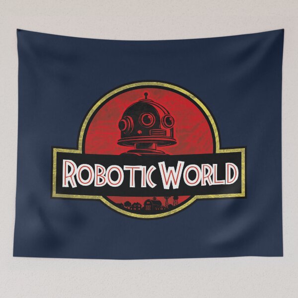 Item preview, Vintage Robotic World  designed and sold by CamaleonDesigns.