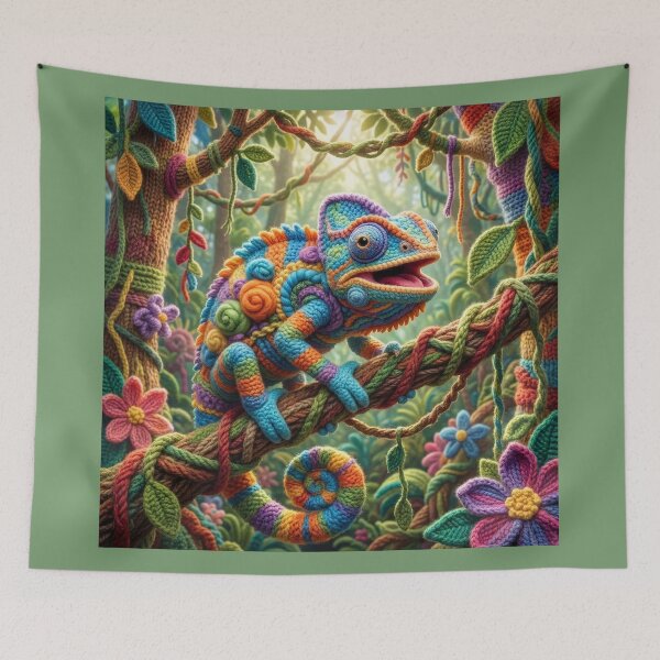 Item preview, Yarn Chameleon designed and sold by Tridentulus.