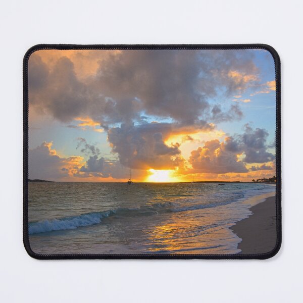 Item preview, Cloudy Sunrise Over Orient Bay St. Martin designed and sold by LisaWootenPhoto.