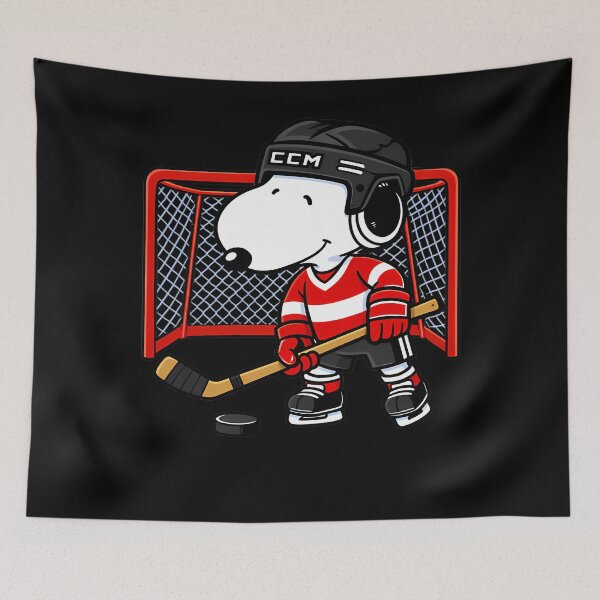 Item preview, Just A Pup Chasing The Puck designed and sold by Talpacoti.