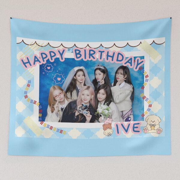 Item preview, Happy Birthday IVE (KPOP) designed and sold by jaofnn.