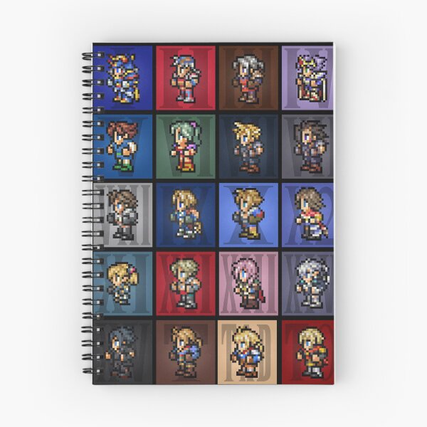 Item preview, Final Fantasy - Sprite Characters designed and sold by ZeWissou.