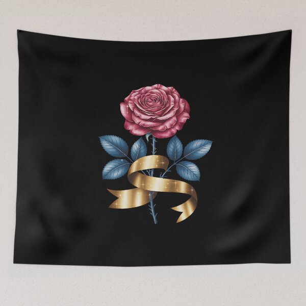 Item preview, Romantic Floral Bouquet – Red Rose Flower Design designed and sold by artedigital99.