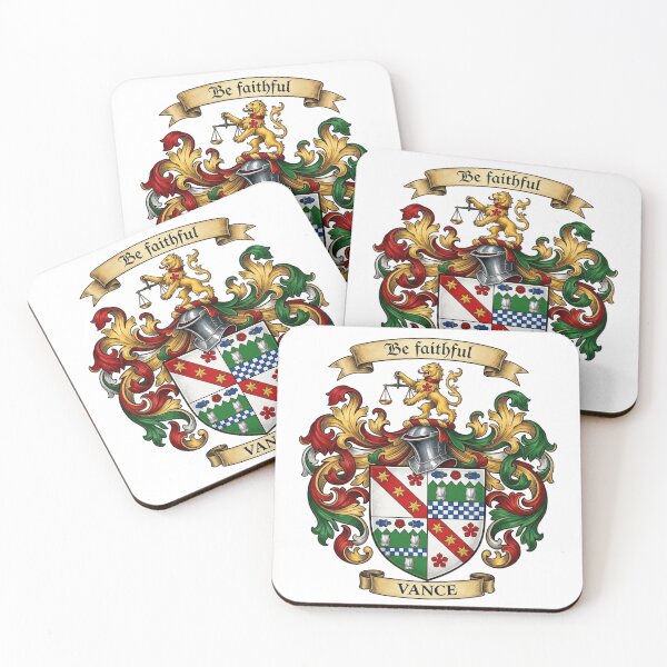 Item preview, The Vance Family Coat of Arms designed and sold by BagTown Clans.