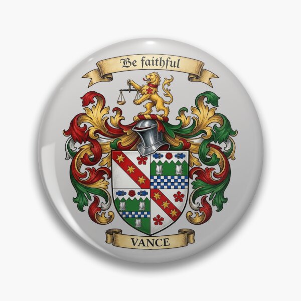 Item preview, The Vance Family Coat of Arms designed and sold by BagTown Clans.