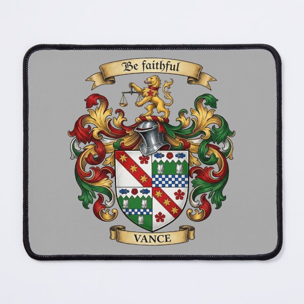 Item preview, The Vance Family Coat of Arms designed and sold by BagTown Clans.