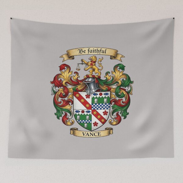Item preview, The Vance Family Coat of Arms designed and sold by BagTown Clans.