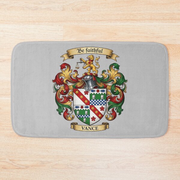Item preview, The Vance Family Coat of Arms designed and sold by BagTown Clans.