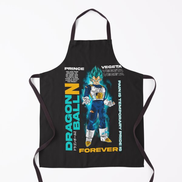 Item preview, Proud Saiyan Prince Anime Warrior – Blue Energy Manga Style Fighter Design designed and sold by CSOApparels.