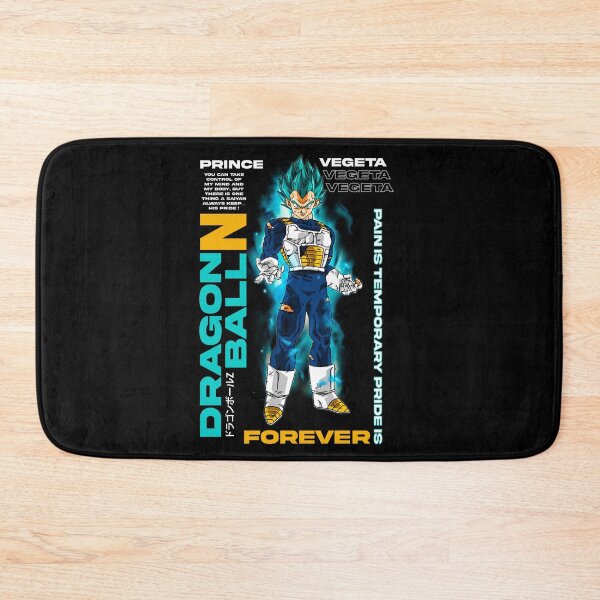 Item preview, Proud Saiyan Prince Anime Warrior – Blue Energy Manga Style Fighter Design designed and sold by CSOApparels.