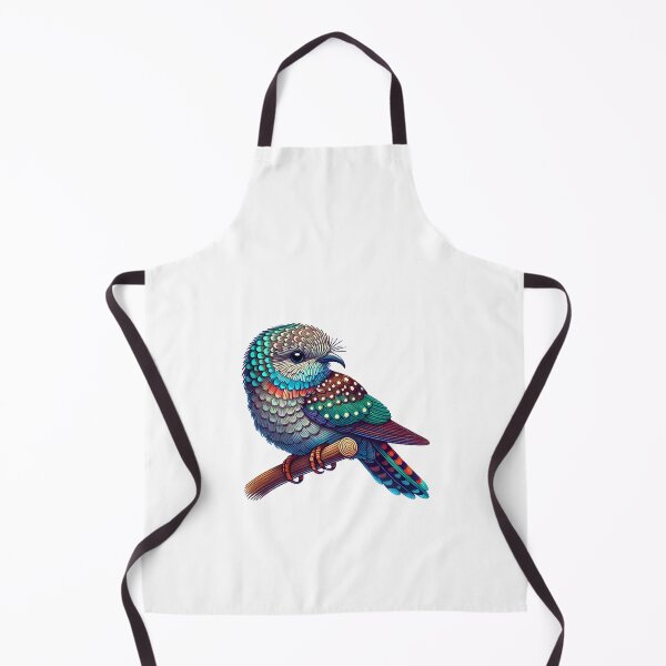 Item preview, Colorful bird perched on a branch, showcasing intricate patterns and vibrant hues. designed and sold by cave-canvas.