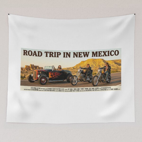 Item preview, ROAD MOVIE POSTER ROAD TRIP IN NEW MEXICO 1967 designed and sold by VERYOLDROAD BY AXTON BROWNING .