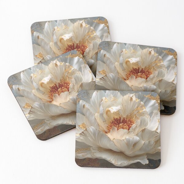 Item preview, Elegant Peony gold foil designed and sold by Cris888.