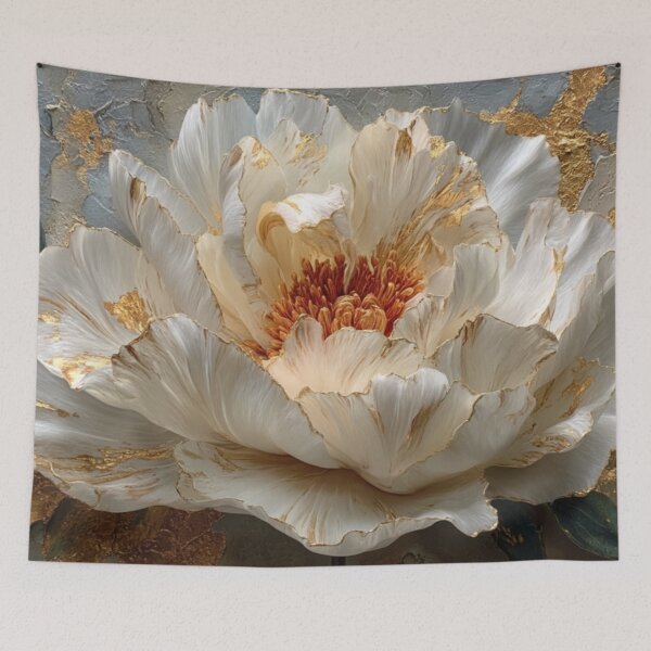 Item preview, Elegant Peony gold foil designed and sold by Cris888.