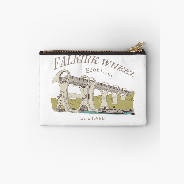 Item preview, Falkirk Wheel Scotland – Iconic Scottish Landmark Retro Travel Illustration designed and sold by MarcelPawlak.