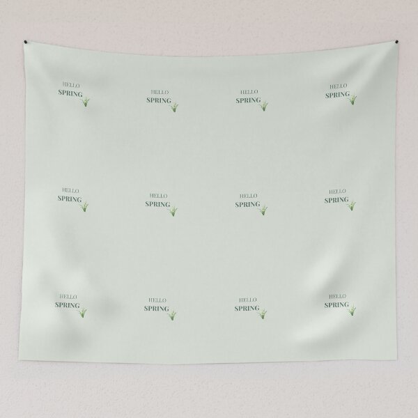 Item preview, Hello Spring – Minimal Floral Spring Desi designed and sold by J-Nature-Vibes.