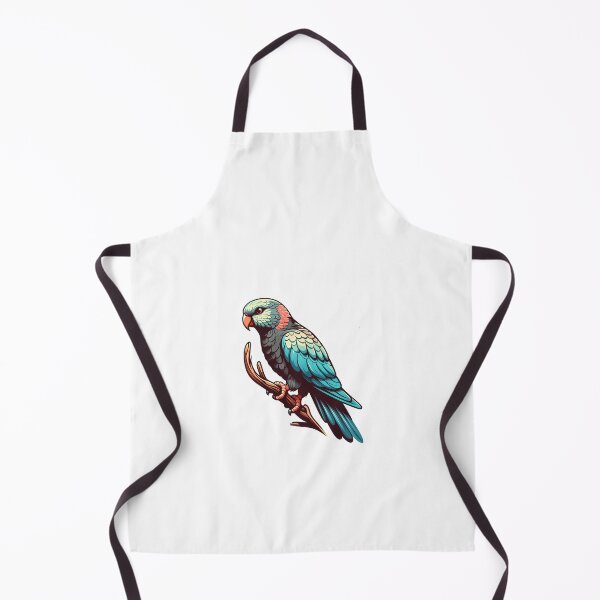 Item preview, Colorful parrot perched on a branch, showcasing vibrant feathers and intricate details. designed and sold by cave-canvas.
