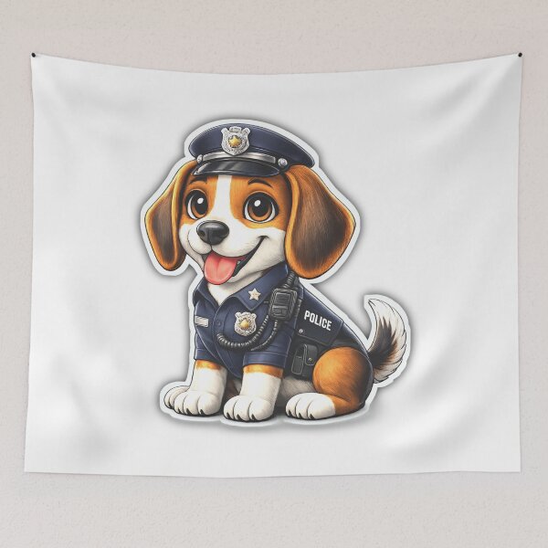 Item preview, Beagle K9 kawaii stiker K9 Unit On Duty Funny Police Dog Shirt Cute K9 Dog Lover Gift designed and sold by ahfas86.