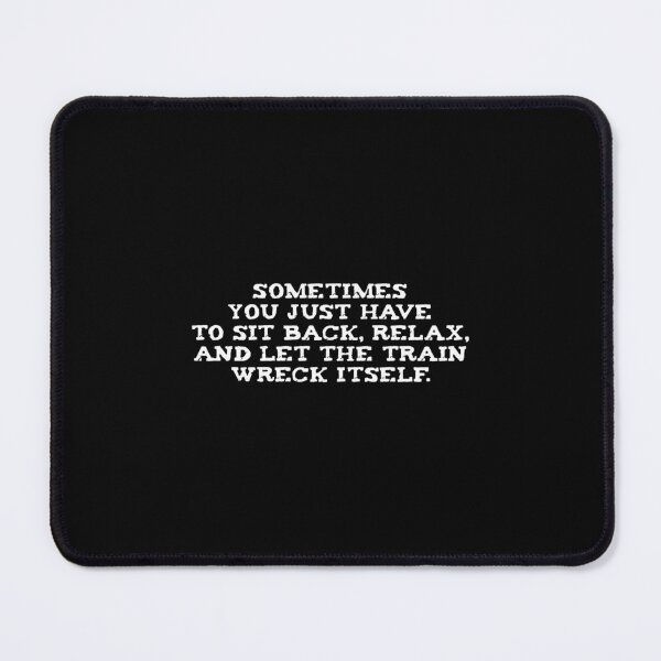 Item preview, Let The Train Wreck Itself designed and sold by keithsullivan.