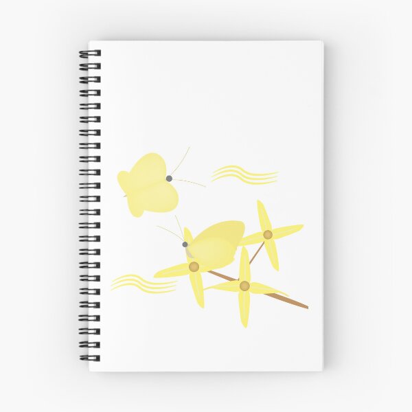 Item preview, Forsythia and Butterfly designed and sold by Sherry studio.