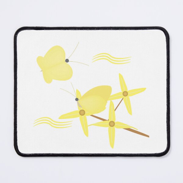 Item preview, Forsythia and Butterfly designed and sold by Sherry studio.