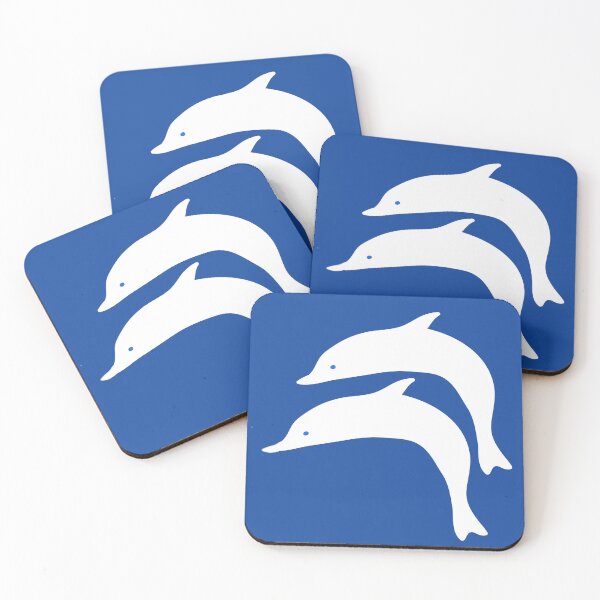 Item preview, White Dolphins designed and sold by StylishDecor.
