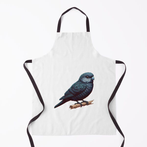Item preview, A beautifully illustrated blue bird perched on a branch, showcasing vibrant feathers and striking eyes. designed and sold by cave-canvas.